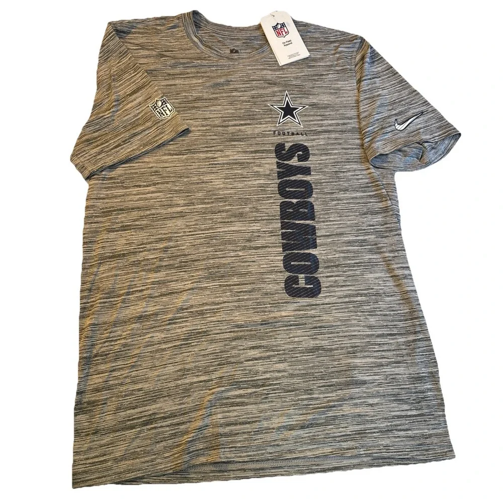 NIKE On Field Apparel DriFit Dallas Cowboys NFL Tee Lightweight‎ Men's MEDIUM
